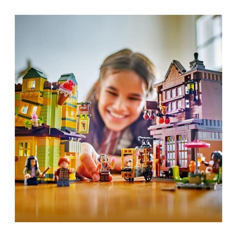 LEGO Harry Potter 76452 : Magasin Quidditch et Glaces, jeu de construction 8 ans