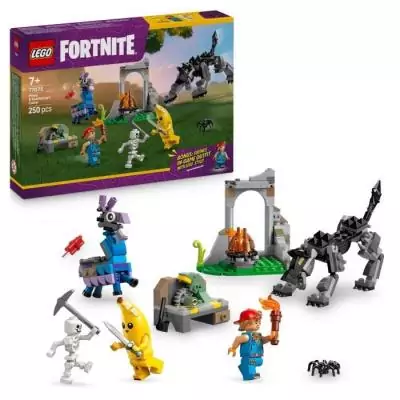 LEGO Fortnite 77075: Le Camp de Banane et Mécano - Construction pour Garçon de 7 ans