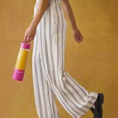 Blender portable Nutribullet NBP003BP - 100 W - Rose