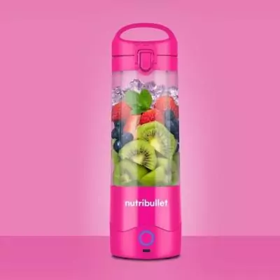 Blender portable Nutribullet NBP003BP - 100 W - Rose