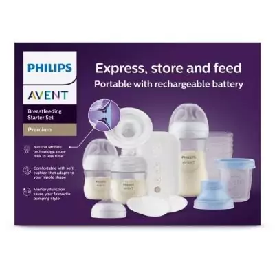 Kit tire-lait électrique Philips - Rechargeable - Simple - Natural Motion
