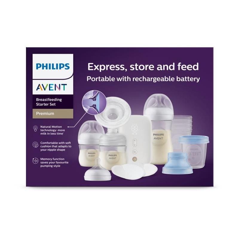 Kit tire-lait électrique Philips - Rechargeable - Simple - Natural Motion