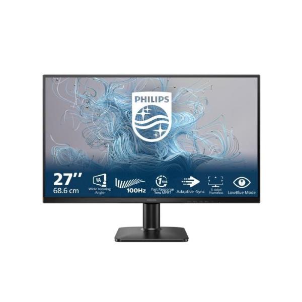 Ecran PC - PHILIPS - 27 - FHD - 100Hz - Dalle VA - 1ms - 27E2N1100L