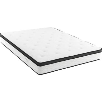 Matelas POCKET HYBRID 160x200 cm - Ressorts ensachés - 5 zones - Mémoire de forme