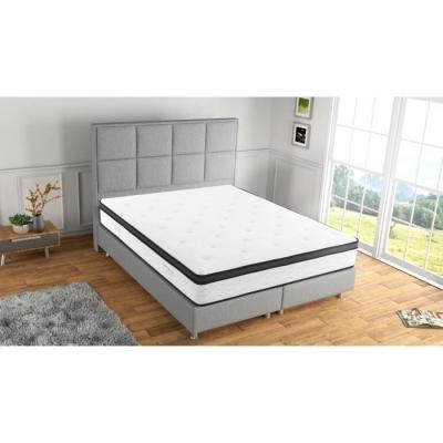 Matelas POCKET HYBRID 180x200 cm - 30cm Epaisseur - Ressorts ensachés & Mémoire de forme
