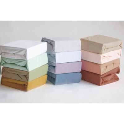 Drap housse Jersey P'TIT DODO 70x140 cm - Caramel
