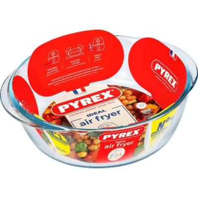 Plateau pour four PYREX 26 cm en verre borosilicate