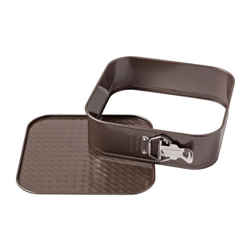 Moule à charnière Pyrex 24 cm carré antiadhésif