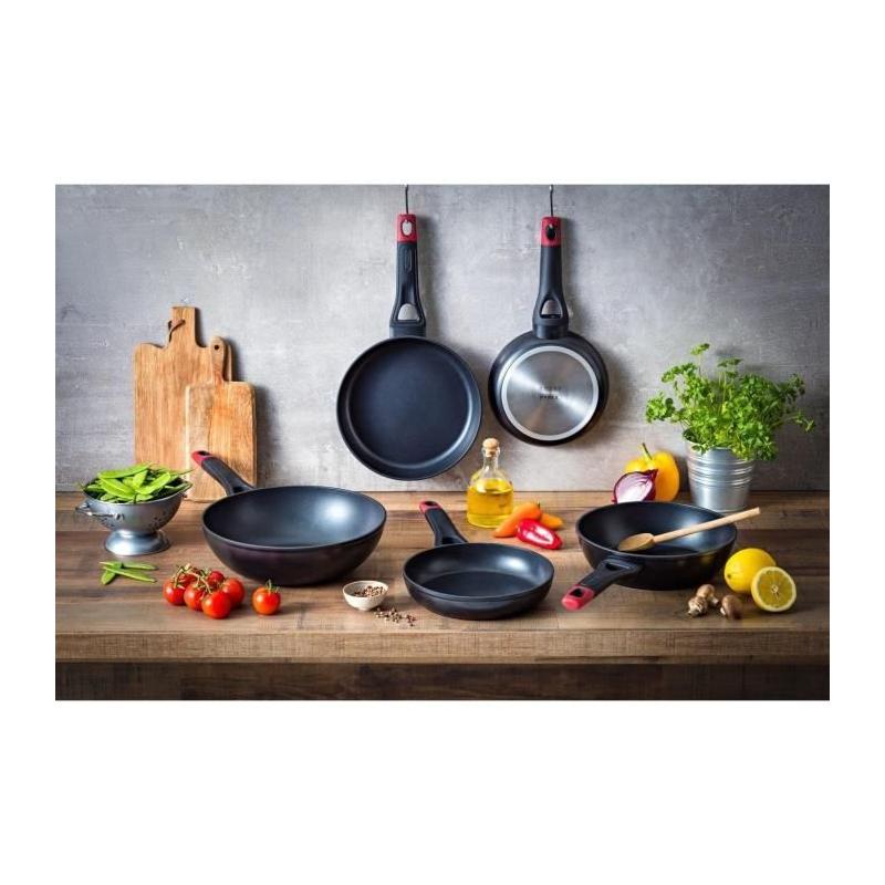 Poêle Pyrex 30 cm en aluminium forgé antiadhésif - Sans PFAS