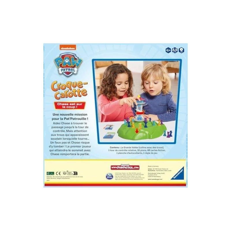 Croque Carotte Pat'Patrouille : Jeu de parcours rigolo for 4 ans