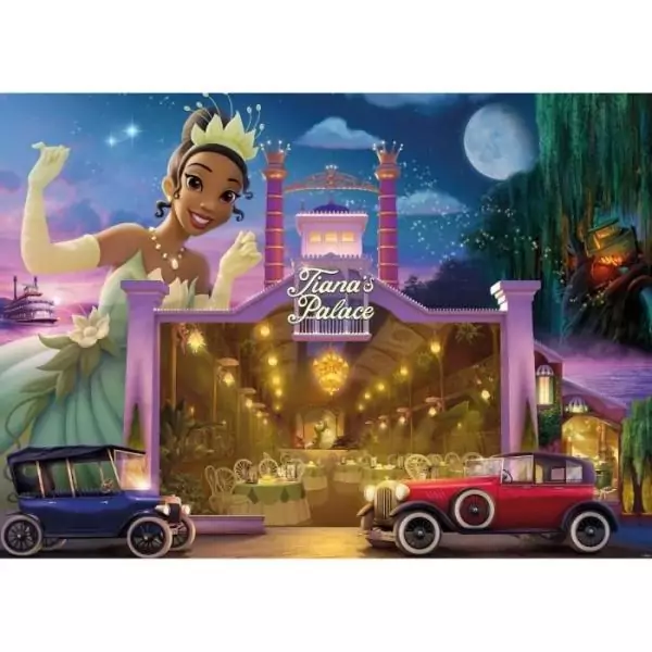 Puzzle 1000 pieces Tiana, Collection Disney Princesses, des 14 ans, Puzzle de qualité supérieure, Disney, 12001343, Ravensburg