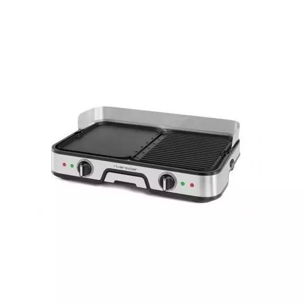 Plancha RIVIERA & BAR - QPL525 - Surface de cuisson 45,5 x 29cm - 6 a 8 personnes - 2000W