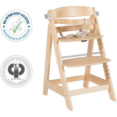 Chaise haute évolutive ROBA - SIT UP CLICK & FUN - Bois Naturel