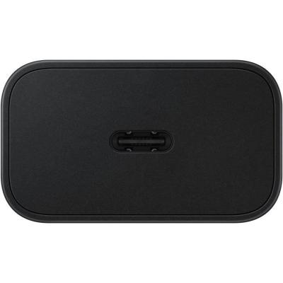 Chargeur téléphone SAMSUNG 25W USB C rapide noir