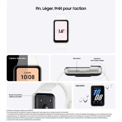 Bracelet Connecté SAMSUNG Galaxy Fit 3 Argent