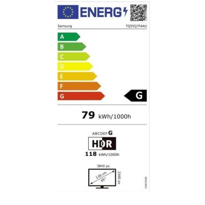 TV Samsung TQ55Q7F 55" QLED 4K UHD HDR10+ Smart TV