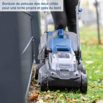 Tondeuse sans fil 32cm+mulching - SCHEPPACH 20V IXES