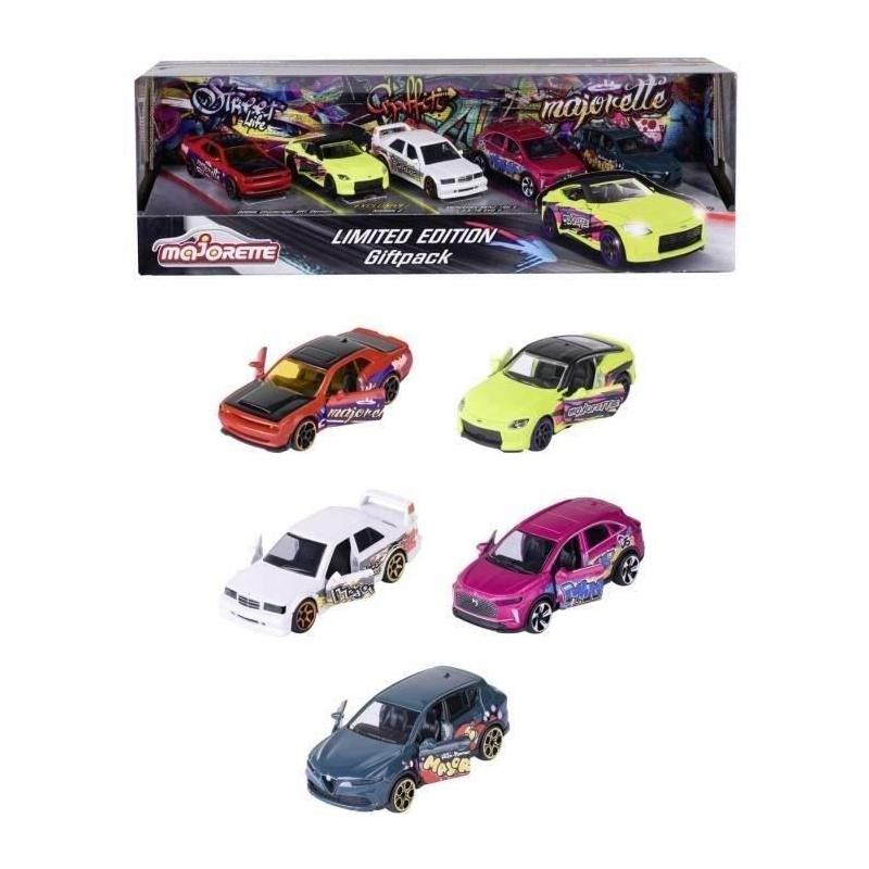 Pack cadeau Majorette - 5 véhicules à collectionner