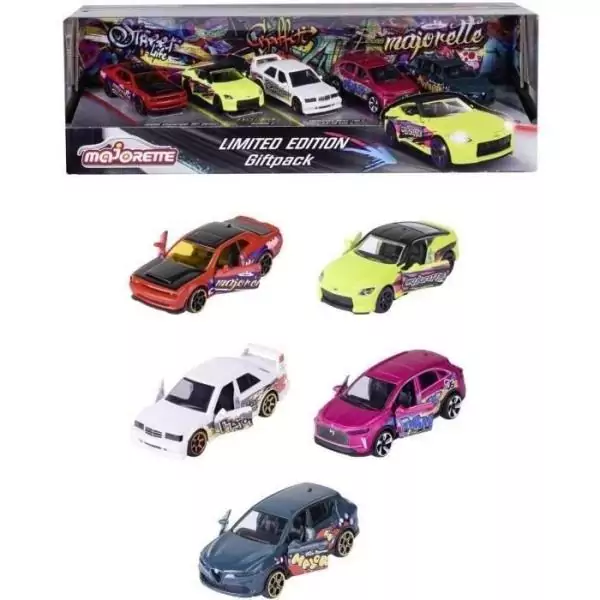 MAJORETTE - Giftpack - Giftpack SL 11 5Pcs -Véhicules a collectionner