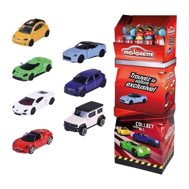 Collectionnez les véhicules avec les 48 oeufs Majorette