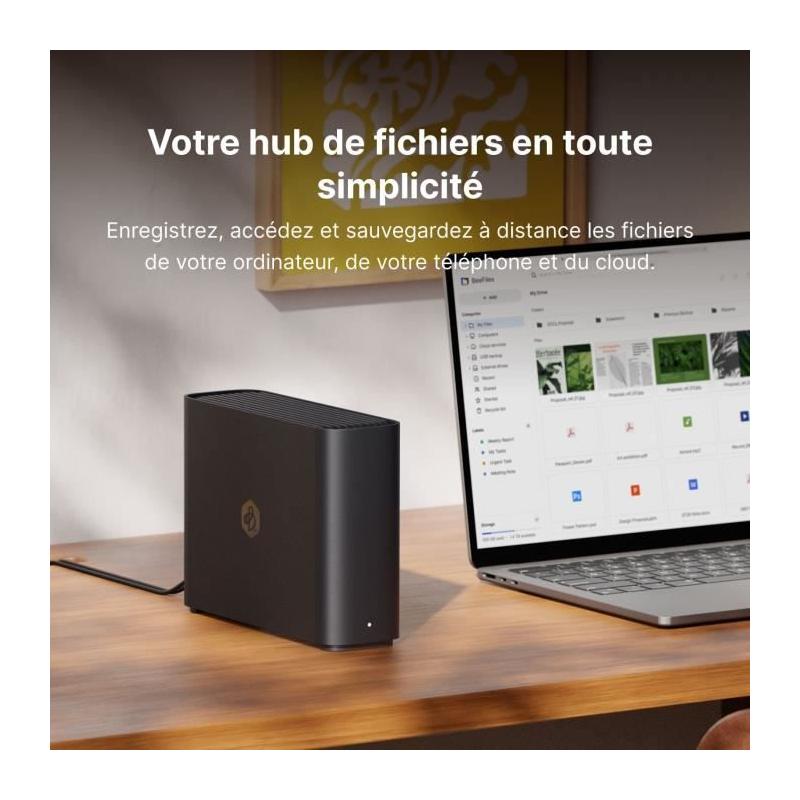 Serveur NAS SYNOLOGY BST150-4T - Sauvegarde simultanée Windows/iOS/Android
