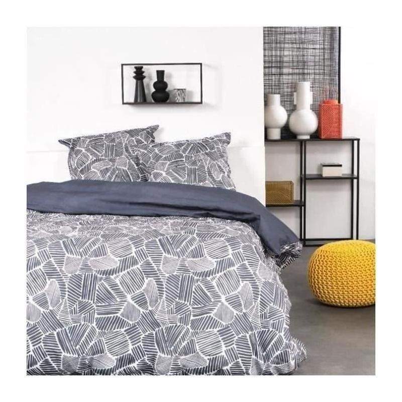 Housse de couette 2 personnes SUNSHINE - 240x260cm - 118948