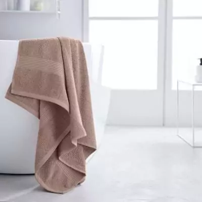 Drap de bain TODAY 90x150 cm 100% Coton - Rose des sables