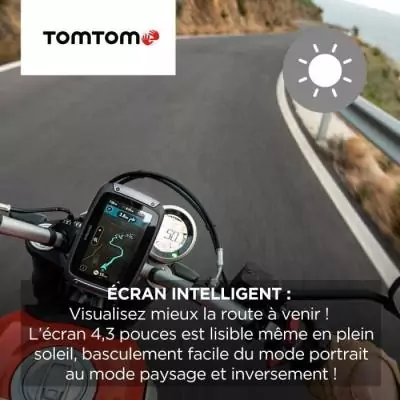 TomTom GPS Moto RIDER 550 Premium Pack - Carte Monde & Traffic TomTom GPS Moto RIDER 550 Premium Pack - Carte Monde & Traffic