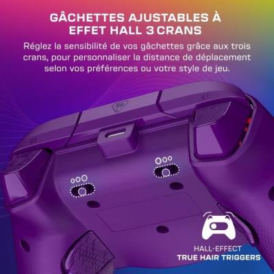 Manette de jeu Afterglow Wave pour Xbox - RGB Violet