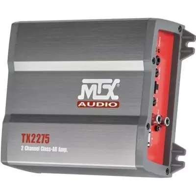 Ampli voiture MTX TX2275 2x110W RMS Filtres actifs - 