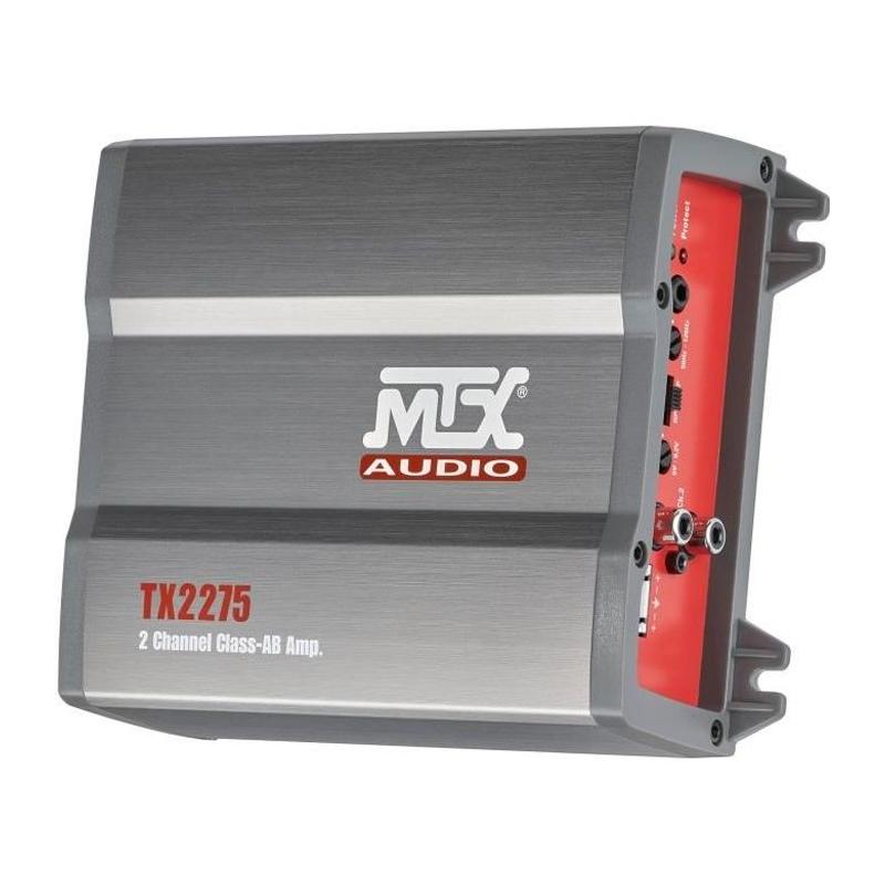 Ampli voiture MTX TX2275 2x110W RMS Filtres actifs - 