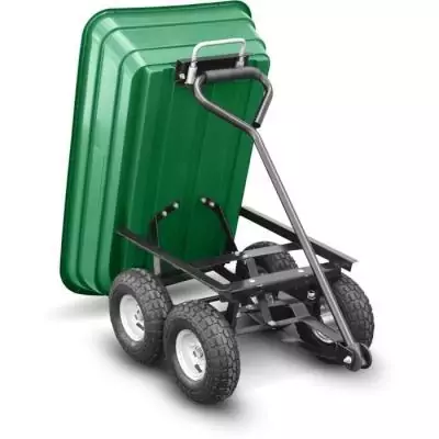 Chariot de jardin plastique - Pratique et résistant