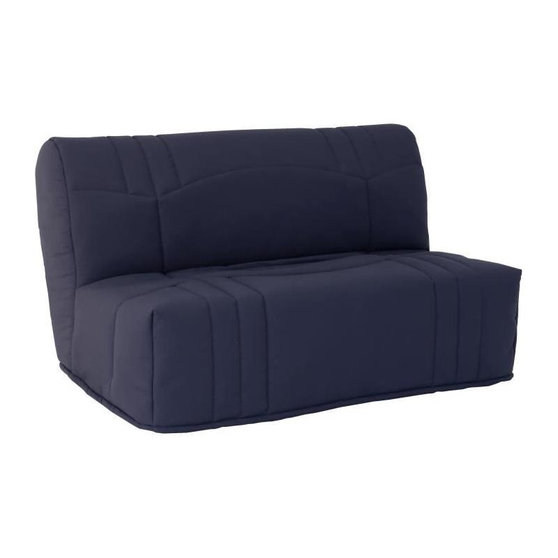 Banquette BZ DREAM en tissu 100% Coton bleu foncé - 140x190 cm