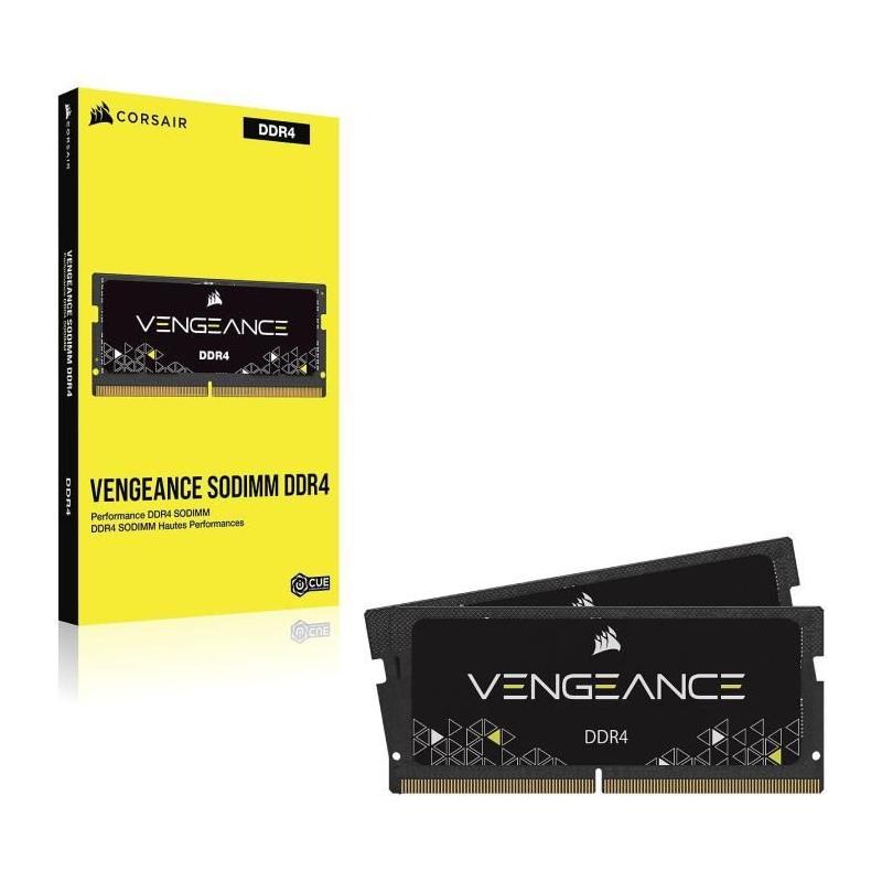 Mémoire PC Portable Corsair DDR4 Sodimm 32Go - 2666MHz
