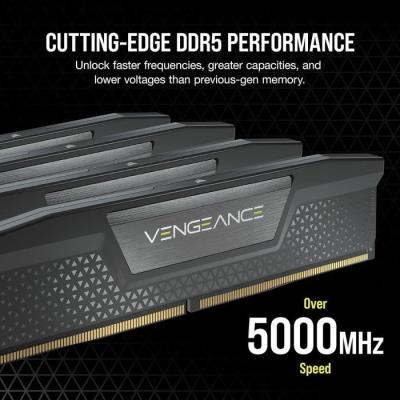 Mémoire RAM CORSAIR VENGEANCE DDR5 64Go 2x32Go DIMM