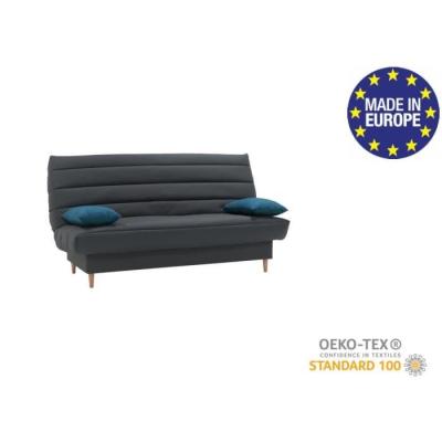 Banquette clic clac 3 places - Style scandinave anthracite