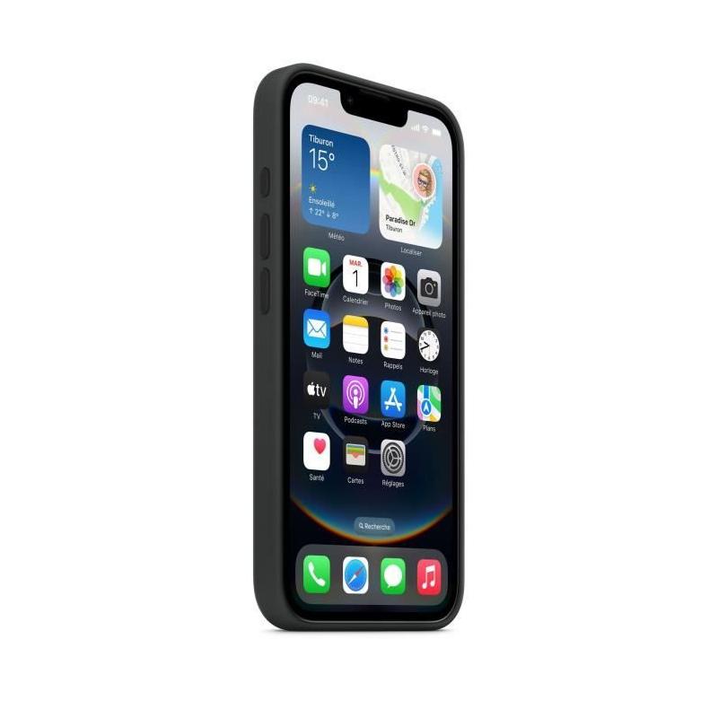 Coque en silicone pour APPLE iPhone 16 E - Noir