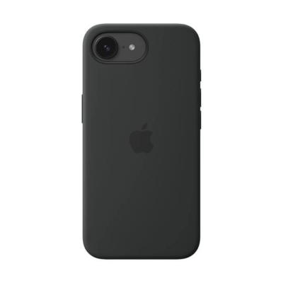 Coque en silicone pour APPLE iPhone 16 E - Noir