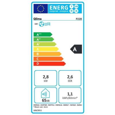 Climatiseur mobile P228 QLIMA - Puissant et Efficace
