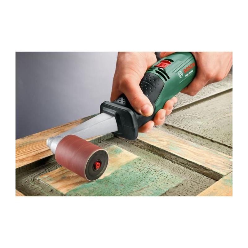 Set porte-manchon et manchon abrasif Bosch - Ponçage efficace (Grain 80, 60mm)