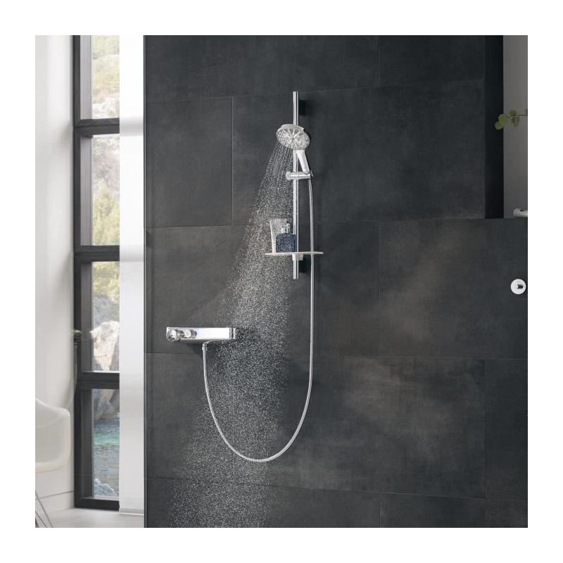 Flexible de douche GROHE VitalioFlex Metal 2m Chromé - Résistant aux pliures