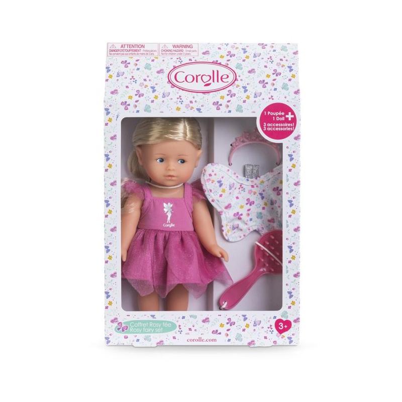 Coffret Mini Corolline - Poupée Rosy Fée - Tenue de fée