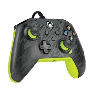 Manette de jeu filaire PDP MAN FIL XBOX - Electric Carbon