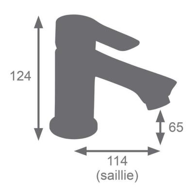 Robinet lavabo infrarouge NUUK - élégance et technologie