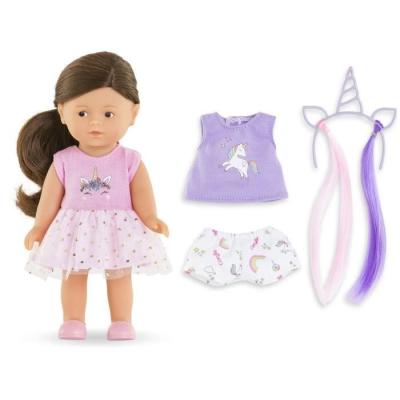 Mini poupée Corolle Romy Licorne 20 cm - vanille - cadeau parfait
