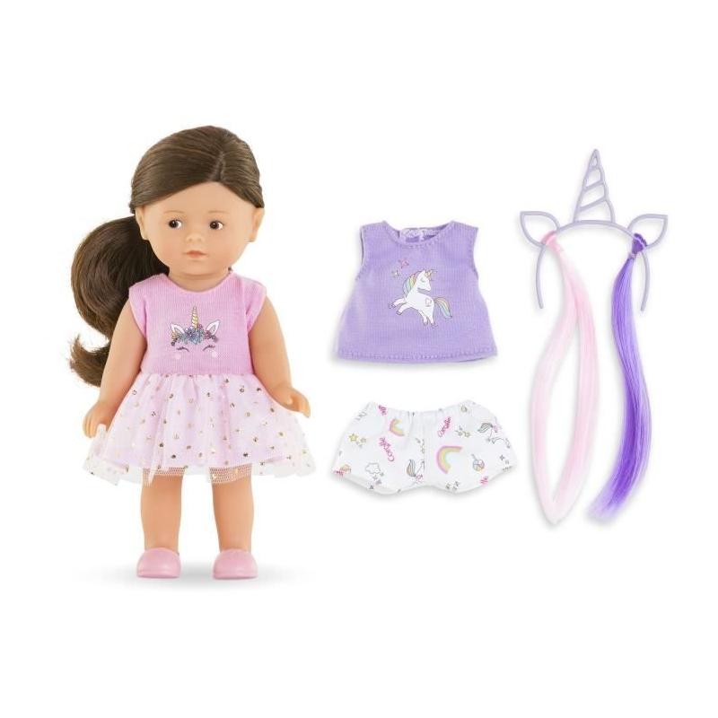 Mini poupée Corolle Romy Licorne 20 cm - vanille - cadeau parfait