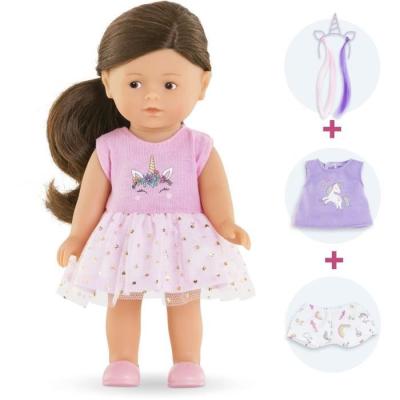 Mini poupée Corolle Romy Licorne 20 cm - vanille - cadeau parfait