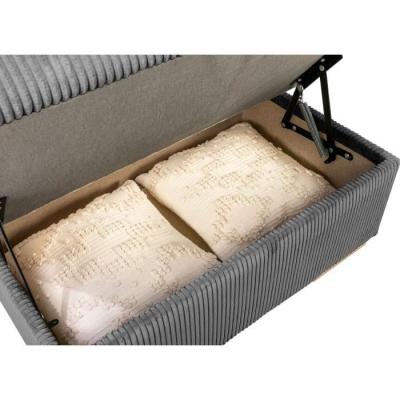 Canapé d'angle convertible réversible 5 places - DAYTONA Anthracite