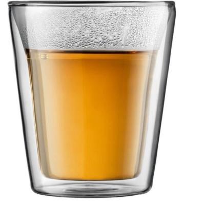 Set 6 verres thermo - BODUM Canteen 0.2 l Transparent