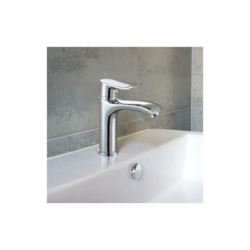 Mitigeur de lavabo Rangoon - E. Rousseau - Economie d'eau - Cartouche céramique - Chromé